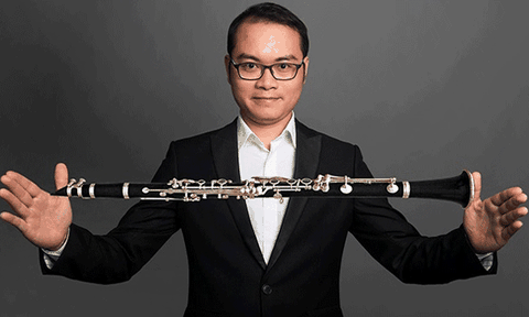 Độc tấu kèn Clarinet của nghệ sĩ Trần Khánh Quang