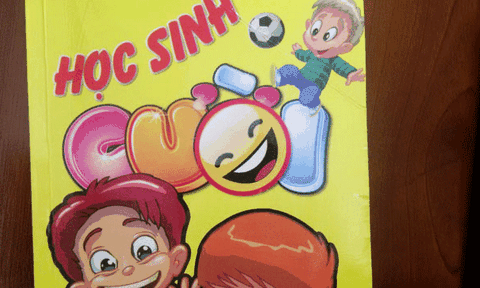 Sách “Học sinh cười phản cảm” trên thị trường là bản bất hợp pháp? 