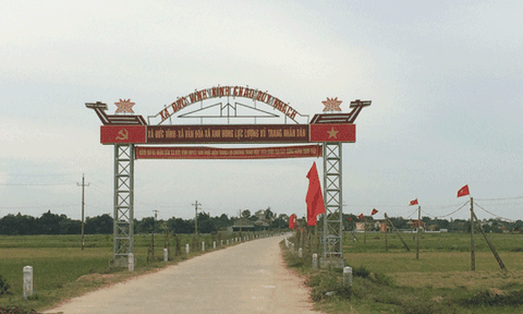 Xã Đức Vĩnh xây dựng nông thôn mới