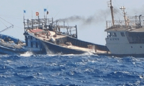 Bị tàu Trung Quốc đâm chìm, ngư dân vẫn bám giữ vùng biển Hoàng Sa