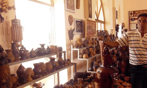 Gốm Chăm Bàu Trúc làm say lòng du khách