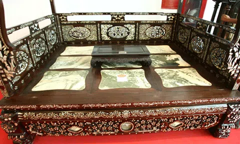 "Long sàng" nặng gần 1 tấn giống hệt giường của công tử Bạc Liêu