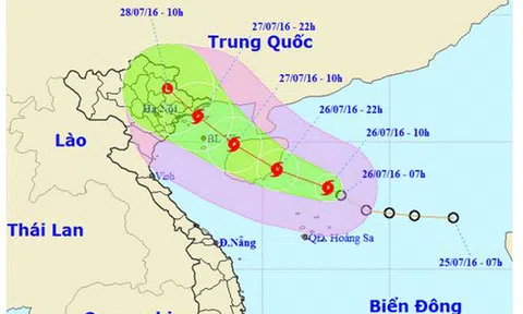  Bão số 1 hướng vào Quảng Ninh, Hải Phòng 