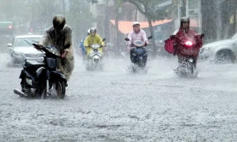 Từ đêm nay Đông Bắc mưa rất to, lan dần toàn Bắc Bộ