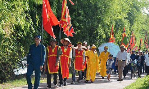 Về Vĩnh Lộc xem rước kiệu Thành hoàng