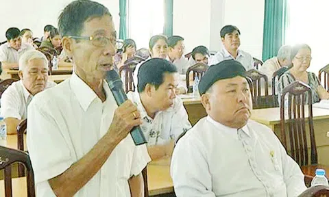 Đại biểu HĐND tỉnh Long An tiếp xúc cử tri TP.Tân An