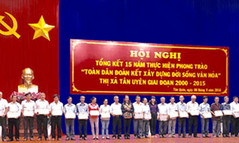 Phong trào “Toàn dân đoàn kết xây dựng đời sống văn hóa”: Đổi thay từ phong trào