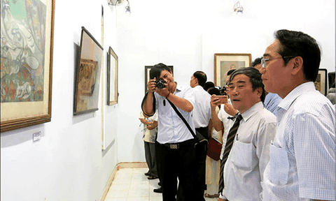 Triển lãm 36 tác phẩm của các họa sĩ tài danh xứ Huế