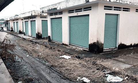 Chợ tiền tỷ đìu hiu