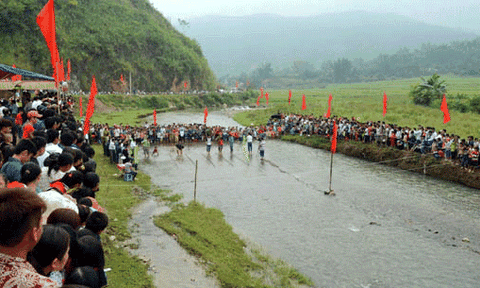 Độc đáo tết cá của người Tày