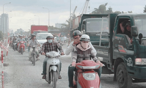 Báo động ô nhiễm không khí ở Hà Nội, TP.Hồ Chí Minh 