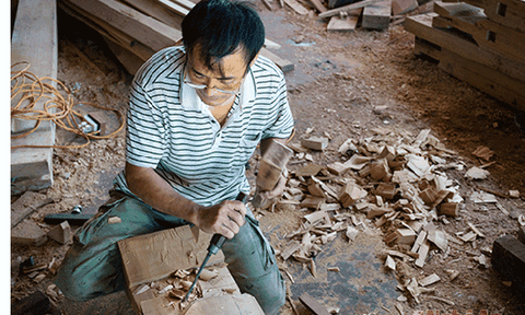 Làng đục nhà thờ gỗ độc nhất vô nhị ở Nghệ An