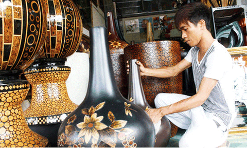 Làng nghề sơn mài Cát Đằng – trên đà phát triển