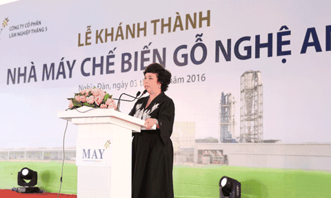 Khánh thành Nhà máy chế biến gỗ Nghệ An