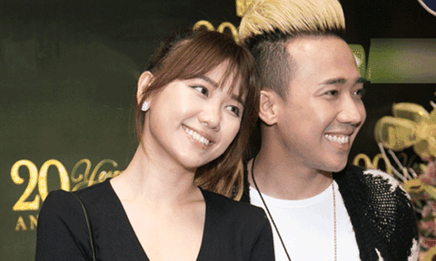 Trấn Thành - Hari Won quấn quýt trong sự kiện