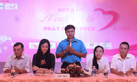 ĐBSCL: Lần đầu tiên tổ chức lễ cưới tập thể cho hơn 20 cặp đôi