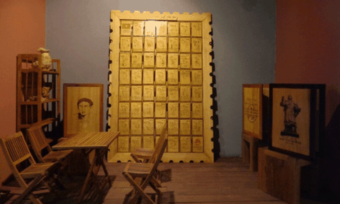 Ấn tượng bộ tem gỗ đầu tiên về "Cộng đồng các dân tộc Việt Nam”