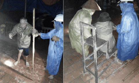 Hà Tĩnh: Cả làng đánh kẻng chạy lũ suốt đêm 