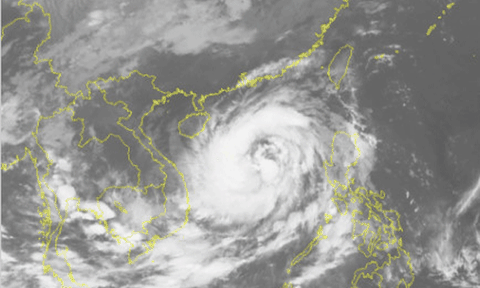 Cập nhật cơn bão số 7 trên biển Đông