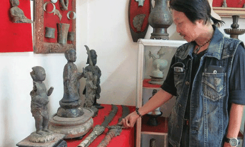 Ngắm bộ sưu tập nghiên mực & kiếm cổ