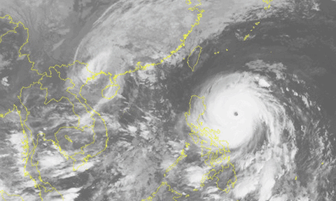 Chiều nay, Bão số 7 đổ bộ vào Quảng Ninh, mưa to trên diện rộng