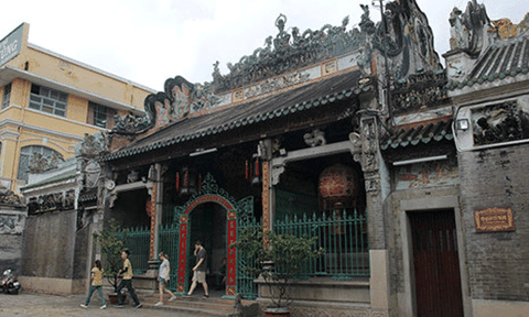 Chùa cổ gần 300 năm tuổi của người Hoa ở chợ Lớn