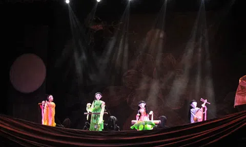 Xem múa rối "Vũ điệu hoa quỳnh": Đáng công chờ đợi... 