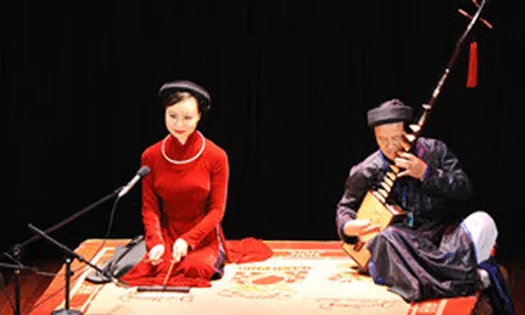 65 tiết mục dự Liên hoan Tài năng trẻ Ca trù Hà Nội 2016