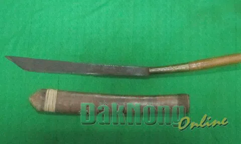 Đao của nghĩa quân N’Trang Gưh - báu vật của đồng bào Ê đê