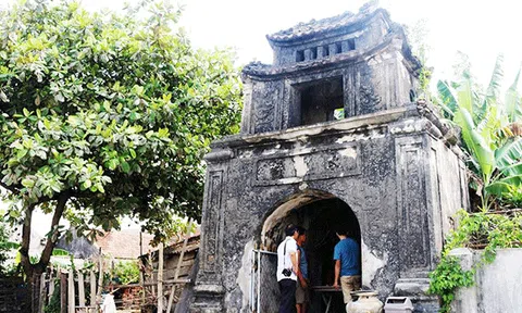 Hà Tĩnh: Phát hiện ngôi miếu cổ Nho học thời Nguyễn