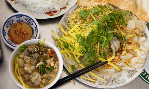 Bún sứa nước lèo – món ngon miền đất Võ