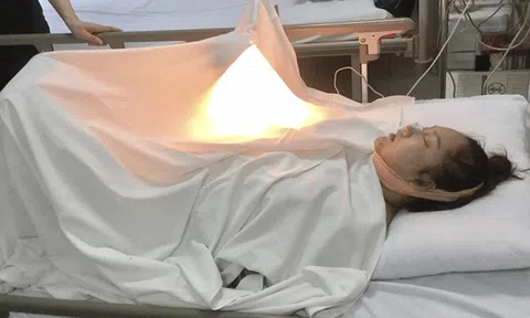  Chồng trẻ lo lắng khi Phi Thanh Vân nhập viện