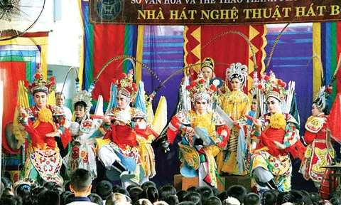 Gian nan giữ nghề hát bội 