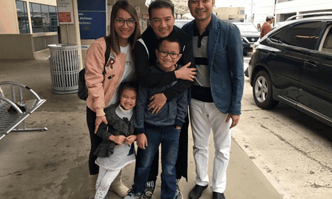  Mr Đàm hội ngộ gia đình Hồng Ngọc ở Mỹ