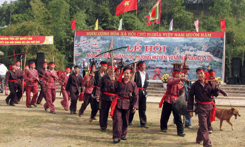 Đoọc Moong - Lễ hội đi săn độc đáo xứ Mường