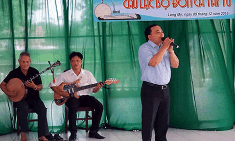 Hội người mù huyện Long Mỹ: Ra mắt câu lạc bộ đờn ca tài tử