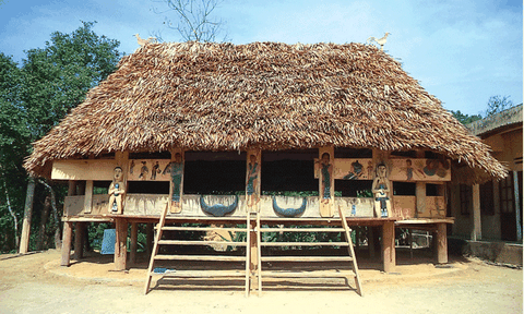 Mái Gươl - “linh hồn làng” Cơ Tu