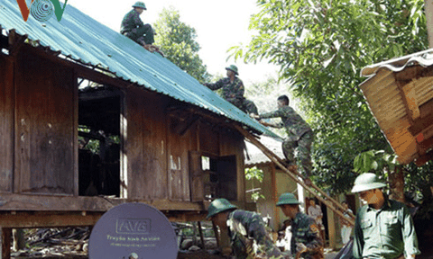 Nghĩa tình quân dân nơi biên giới