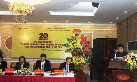 Mỹ thuật dân gian tỉnh Vĩnh Phúc qua nghiên cứu của Bùi Đăng Sinh*