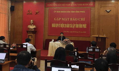 Mong báo chí tiếp tục đồng hành cùng Vĩnh Phúc