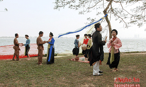 Ví, giặm trong tim mình