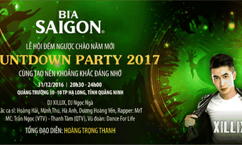 Lễ hội đếm ngược chào năm mới lần đầu tiên tổ chức tại Hạ Long