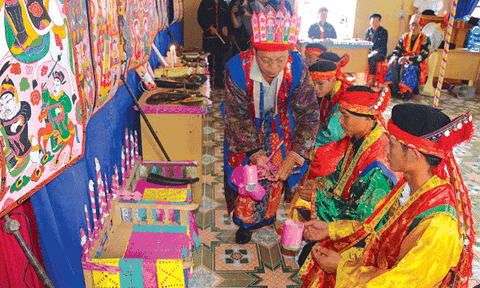 Nghi lễ cấp sắc 12 đèn của người Dao Đỏ