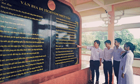 Tìm về lịch sử trên đất Long An