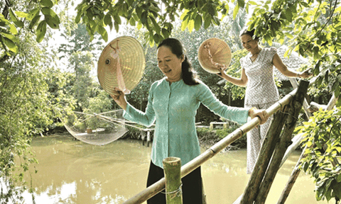 Miệt vườn sông nước Cửu Long 