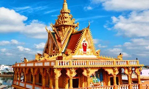 Độc đáo các ngôi chùa Khmer ở Đồng bằng sông Cửu Long
