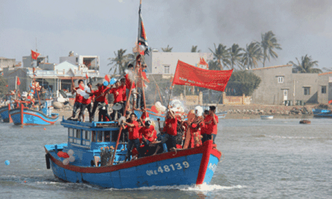 Niềm vui những chuyến biển mở đầu