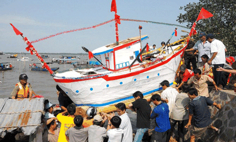 Lễ Tống Phong của người dân sông nước miền Tây