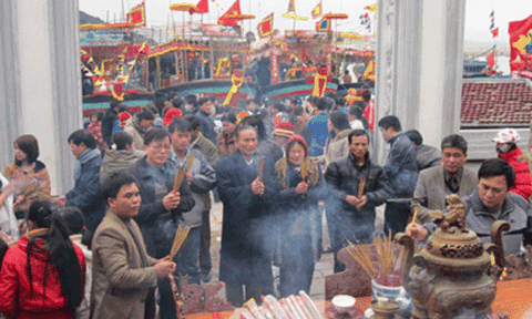 Khám phá ngôi đền thiêng gần 800 tuổi ở xứ Nghệ