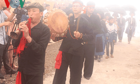 Độc đáo nghi lễ rước dâu của người Dao Khâu